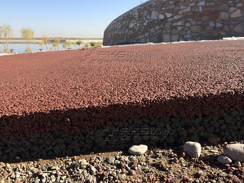 環湖路透水地坪